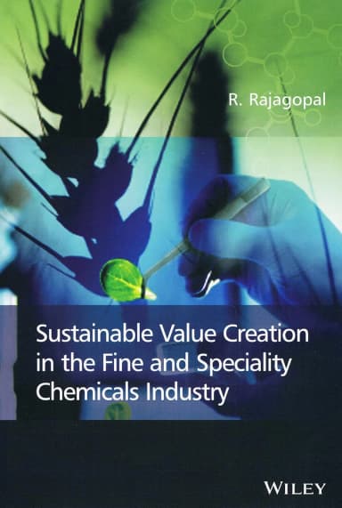 Image of - Sustainable Value Creation in the Fine and Speciality Chemicals Industry | Hardcover