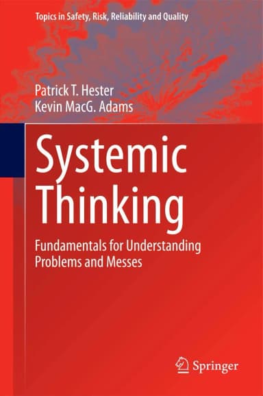 Image of - Systemic Thinking Fundamentals for Understanding Problems and Messes | Hardcover