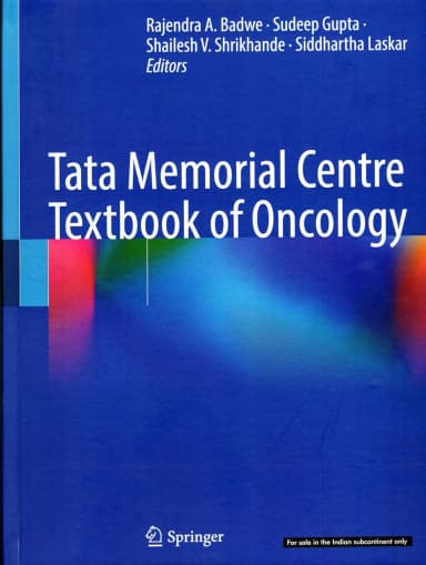 Image of - Tata Memorial Centre Textbook Of Oncology | Hardcover