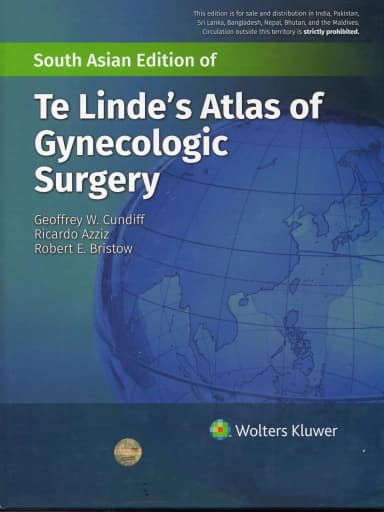 Image of - Te Linde's Atlas of Gynecologic Surgery | Hardcover(South Asian Edition)