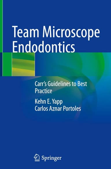 Image of - Team Microscope Endodontics Carrs Guidelines To Best Practice | Hardcover