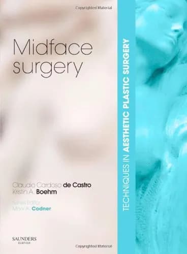Image of - Techniques in Aesthetic Plastic Surgery Midface Surgery | With DVD | Hardcover