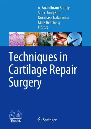 Image of - Techniques in Cartilage Repair Surgery | Hardcover