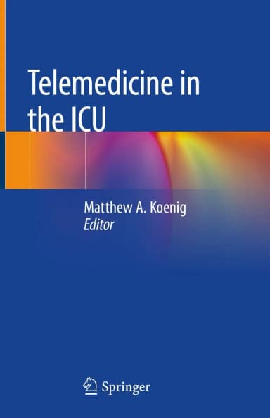 Image of - Telemedicine in the ICU | Hardcover