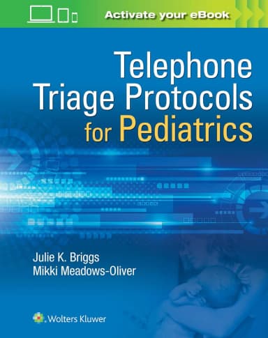 Image of - Telephone Triage Protocols for Pediatrics | Paperback