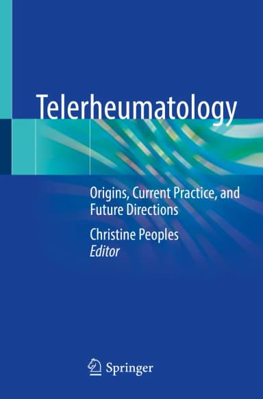 Image of - Telerheumatology Origins Current Practice And Future Directions | Paperback
