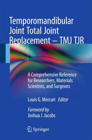 Image of - Temporomandibular Joint Total Joint Replacement- TMJ TJR | Hardcover