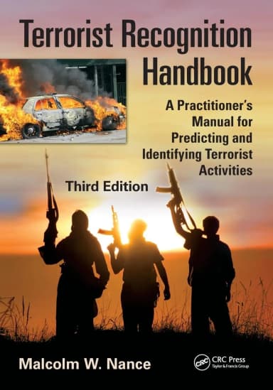Image of - Terroris Recognition Handbook | Third Edition | Paperback