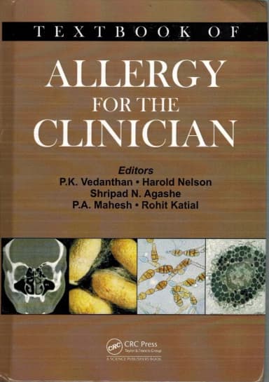 Image of - Textbook of Allergy for the Clinician | Hardcover