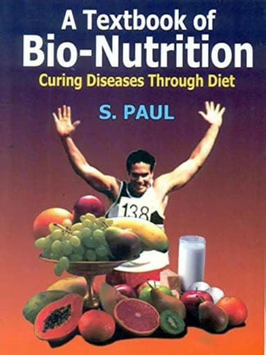 Image of - A Textbook of Bio-Nutrition Curing Diseases Through Diet | Hardcover