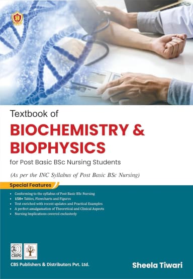 Image of - Textbook Of Biochemistry And Biophysics For Post Basic Bsc Nursing Students | Paperback