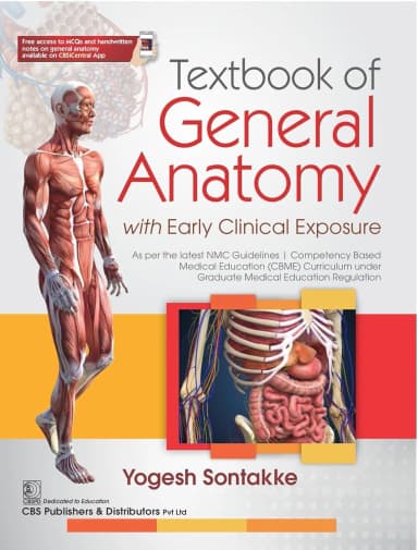 Image of - Textbook of General Anatomy With Early Clinical Exposure | Paperback