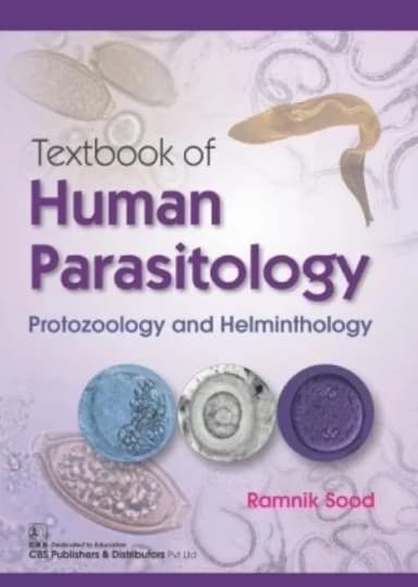 Image of - Textbook Of Human Parasitology Protozoology And Helminthology | Paperback