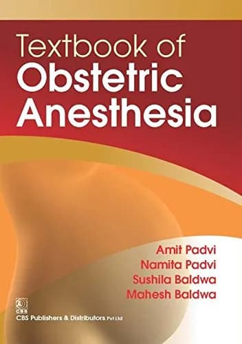 Image of - Textbook of Obstetric Anesthesia | Paperback