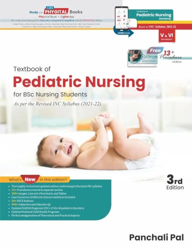 Image of - Textbook Of Pediatric Nursing For Bsc Nursing Students | Third Edition | Paperback