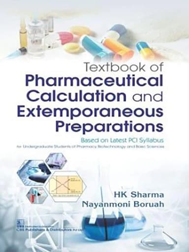 Image of - Textbook of Pharmaceutical Calculation and Extemporaneous Preparations | Paperback