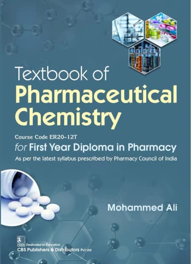 Image of - Textbook Of Pharmaceutical Chemistry For First Year Diploma In Pharmacy | Paperback