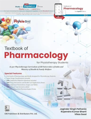 Image of - Textbook Of Pharmacology For Physiotherapy Students | Paperback
