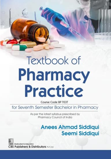 Image of - Textbook Of Pharmacy Practice For Seventh Semester Bachelor In Pharmacy | Paperback