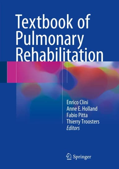 Image of - Textbook Of Pulmonary Rehabilitation | Hardcover