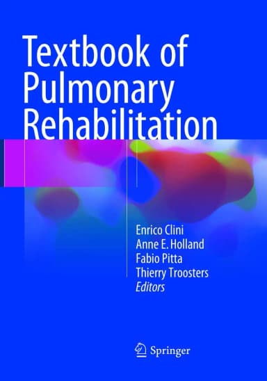 Image of - Textbook Of Pulmonary Rehabilitation | Paperback