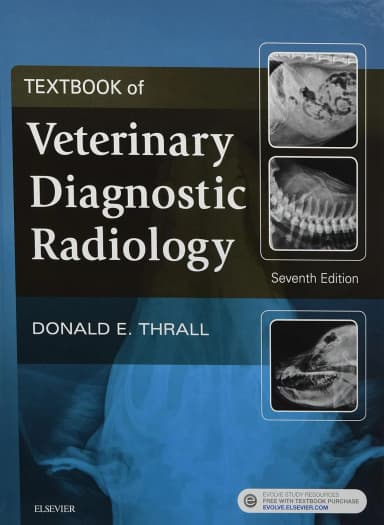 Image of - Textbook of Veterinary Diagnostic Radiology | 7th Edition | Hardcover
