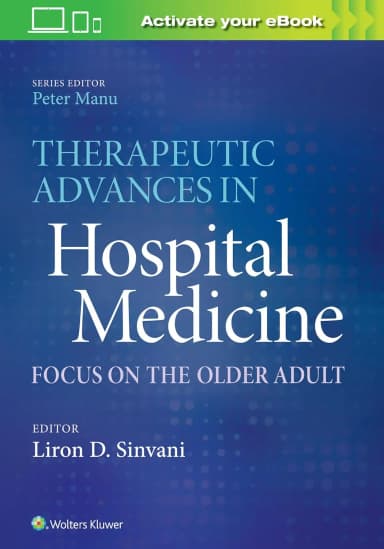 Image of - Therapeutic Advances in Hospital Medicine Focus on the Older Adult | Paperback