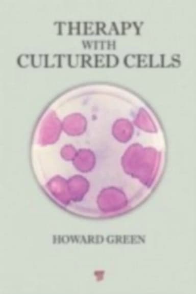 Image of - Therapy with Cultured Cells | Paperback