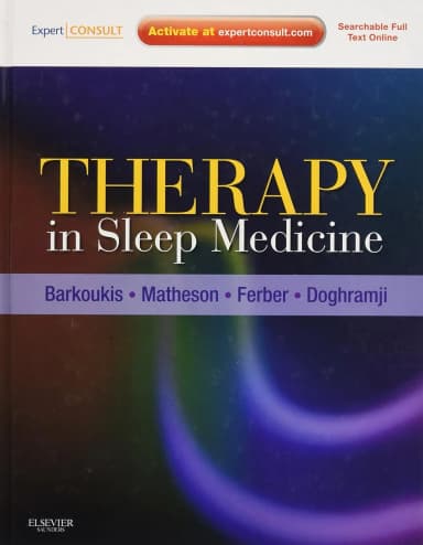 Image of - Therapy in Sleep Medicine | Hardcover