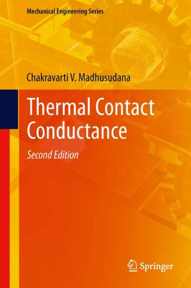 Image of - Thermal Contact Conductance | 2nd Edition | Hardcover