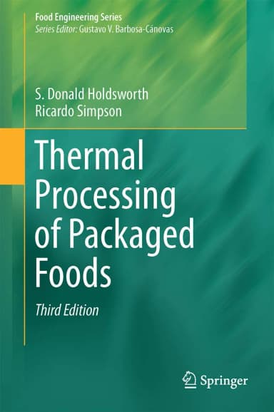 Image of - Thermal Processing of Packaged Foods | Third Edition | Hardcover