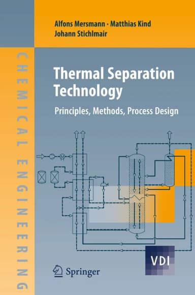 Image of - Thermal Separation Technology | Paperback