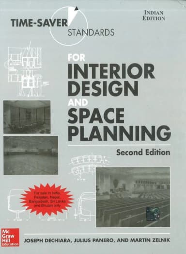 Image of - Time-Saver Standards for Interior Design and Space Planning | 2nd Edition | Hardcover