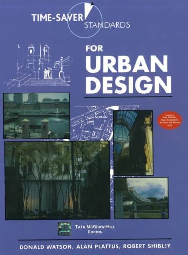 Image of - Time-Saver Standards for Urban Design | Hardcover