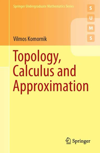 Image of - Topology Calculus And Approximation | Paperback