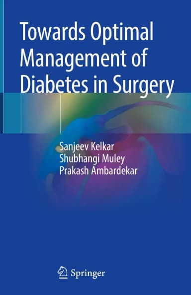 Image of - Towards Optimal Management of Diabetes in Surgery | Hardcover