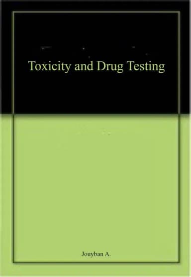 Image of - Toxicity and Drug Testing | Hardcover