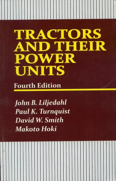 Image of - Tractors and Their Power Units | 4th Edition | Hardcover