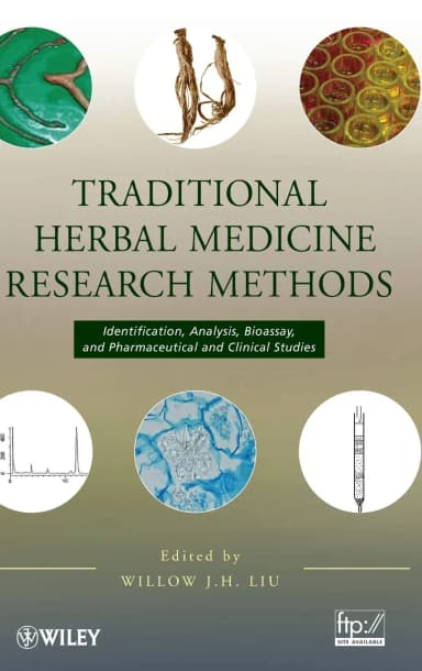 Image of - Traditional Herbal Medicine Research Methods | Hardcover