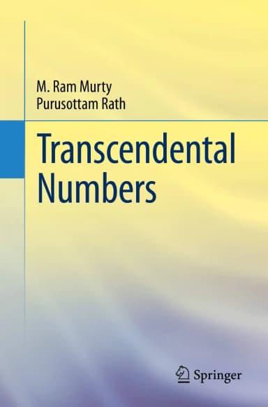 Image of - Transcendental Numbers | Paperback