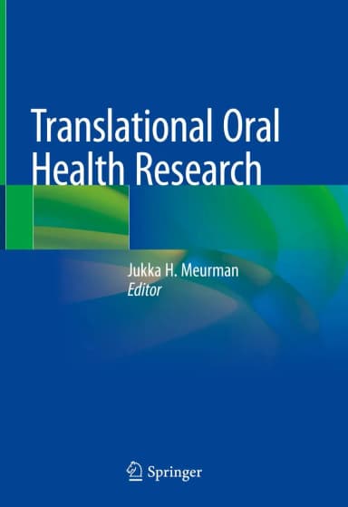 Image of - Translational Oral health Research | Hardcover