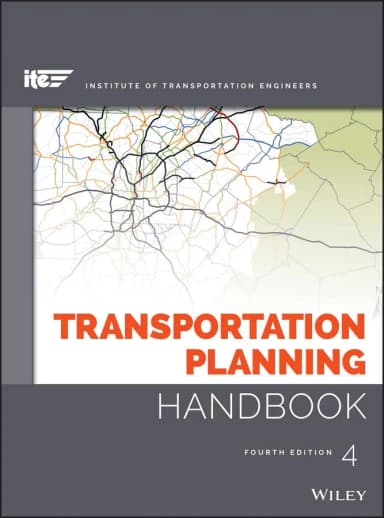 Image of - Transportation Planning Handbook | 4th Edition | Hardcover