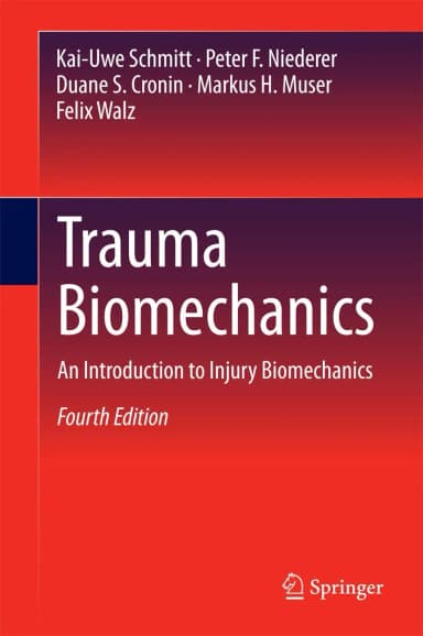 Image of - Trauma Biomechanics | 4th Edition | Hardcover
