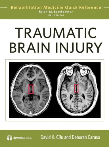 Image of - Traumatic Brain Injury Rehabiliation Medicine Quick Rference | Hardcover