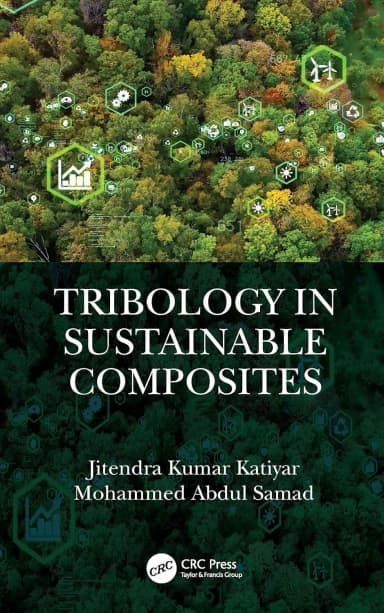 Image of - Tribology In Sustainable Composites | Hardcover