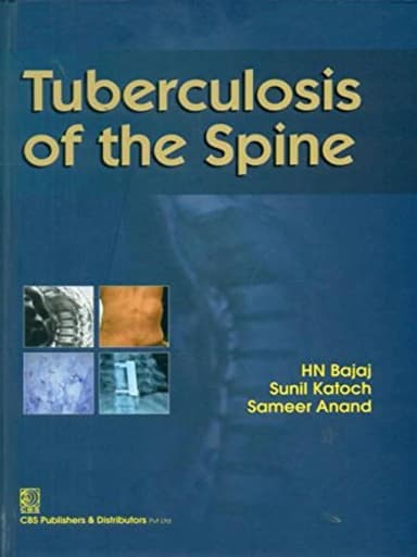 Image of - Tuberculosis of the Spine | Hardcover