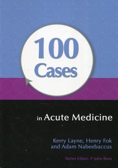 Image of - 100 Cases In Acute Medicine | Paperback