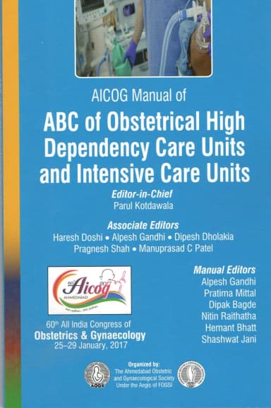 Image of - Aicog Manual Of Abc Of Obstetrical High Dependency Care Units And Intensive Care Units | Paperback
