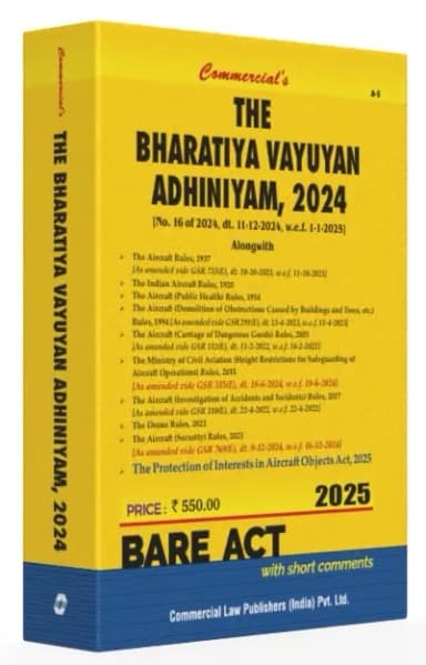 Image of - Bharatiya Vayuyan Adhiniyam, 2024