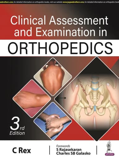 Image of - Clinical Assessment And Examination In Orthopedics | Hardcover